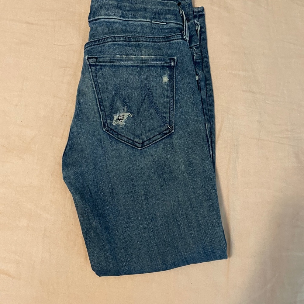 MOTHER denim The Looker Crop